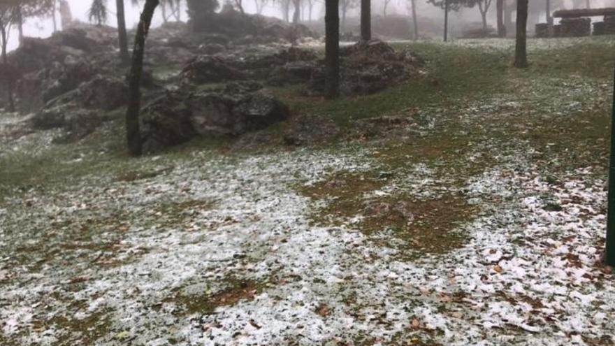 La borrasca &#039;Ana&#039; deja las primeras nieves en Cabra