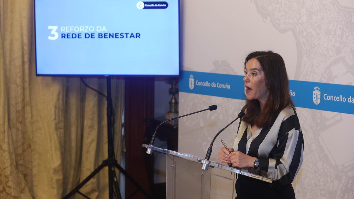 Inés Rey hace balance de sus cinco años de mandato en María Pita