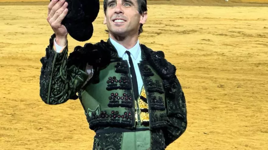 El emotivo brindis de Juan Ortega en una plaza de toros extremeña
