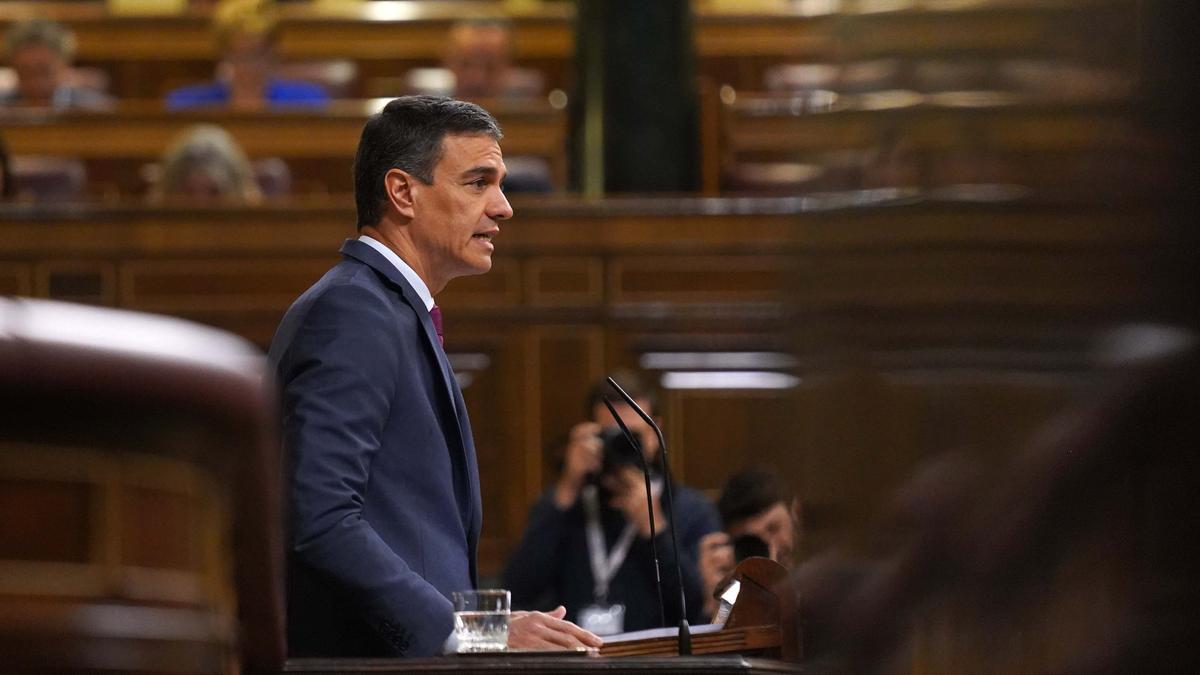 Comparecencia de Pedro Sánchez en el Congreso