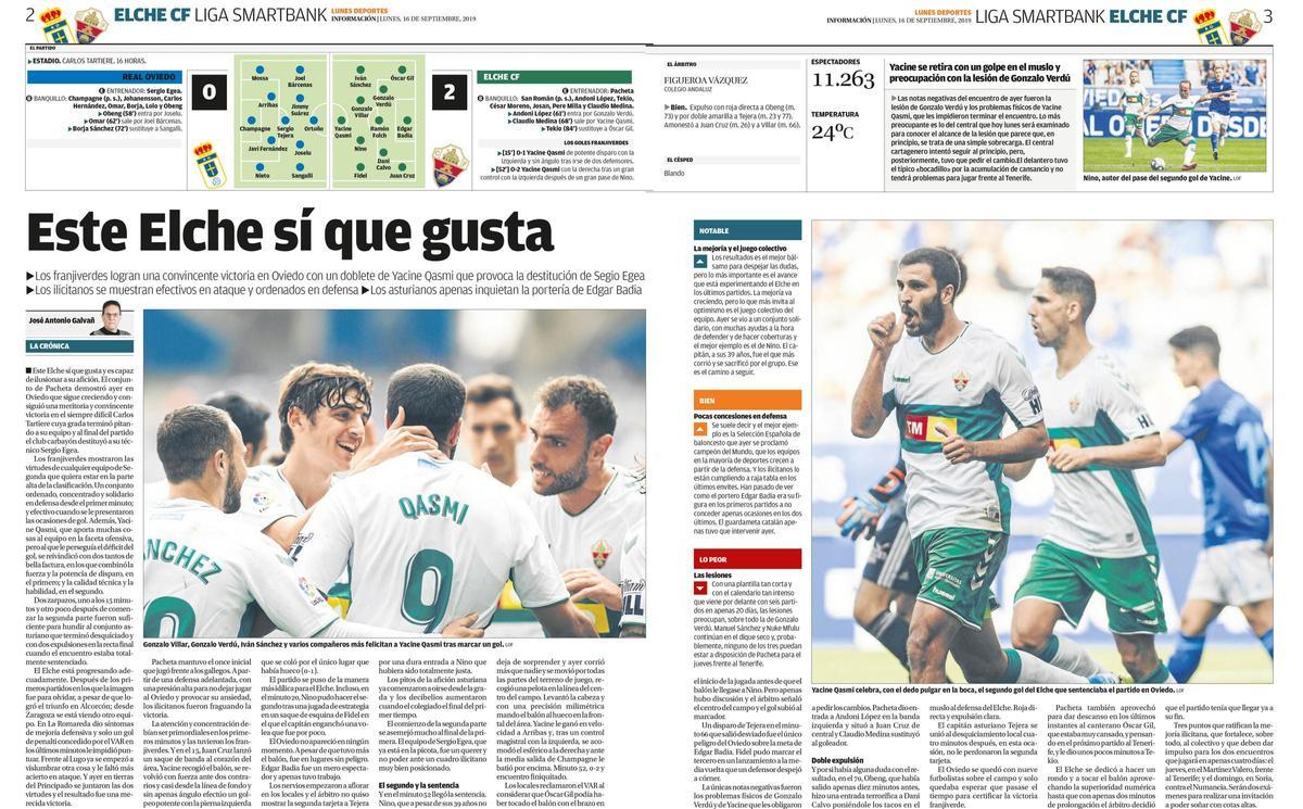 La última visita del Elche CF al Carlos Tartiere del Real Oviedo se ...