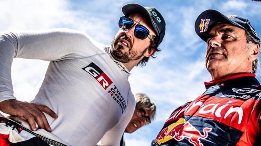 Alonso: &quot;A ver qué pasa en el Dakar...&quot;