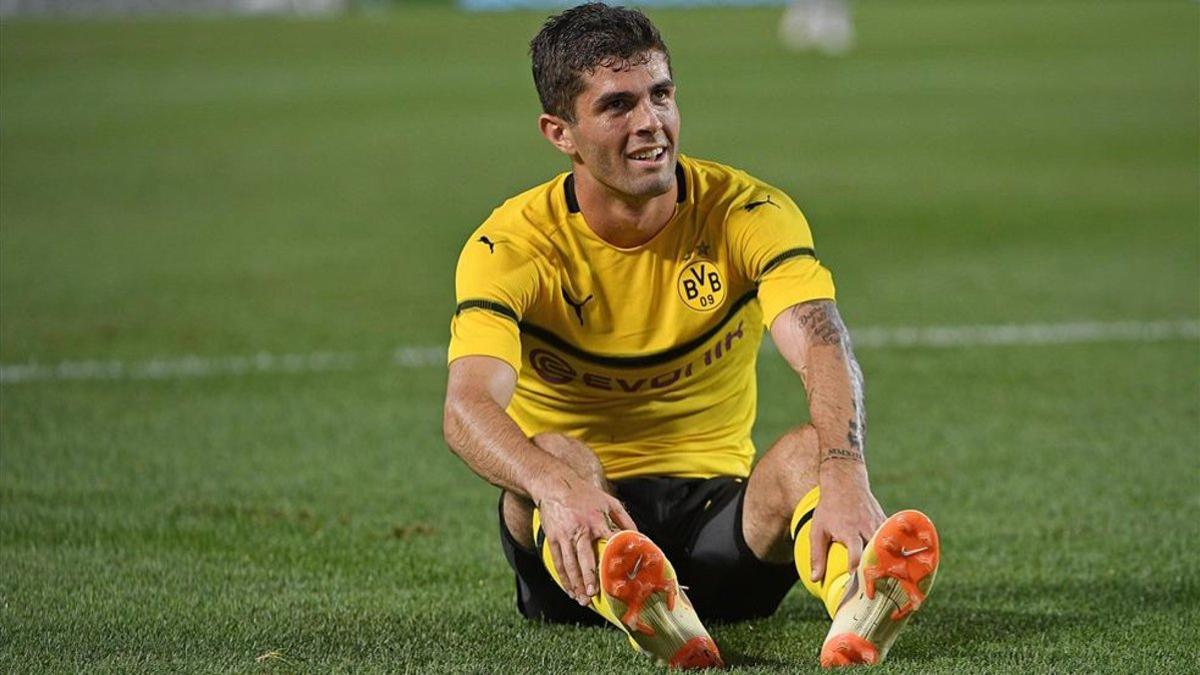 Pulisic durante un encuentro