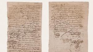 Las dos caras del documento administrativo escrito antes de que Cervantes escribiera El Quijote