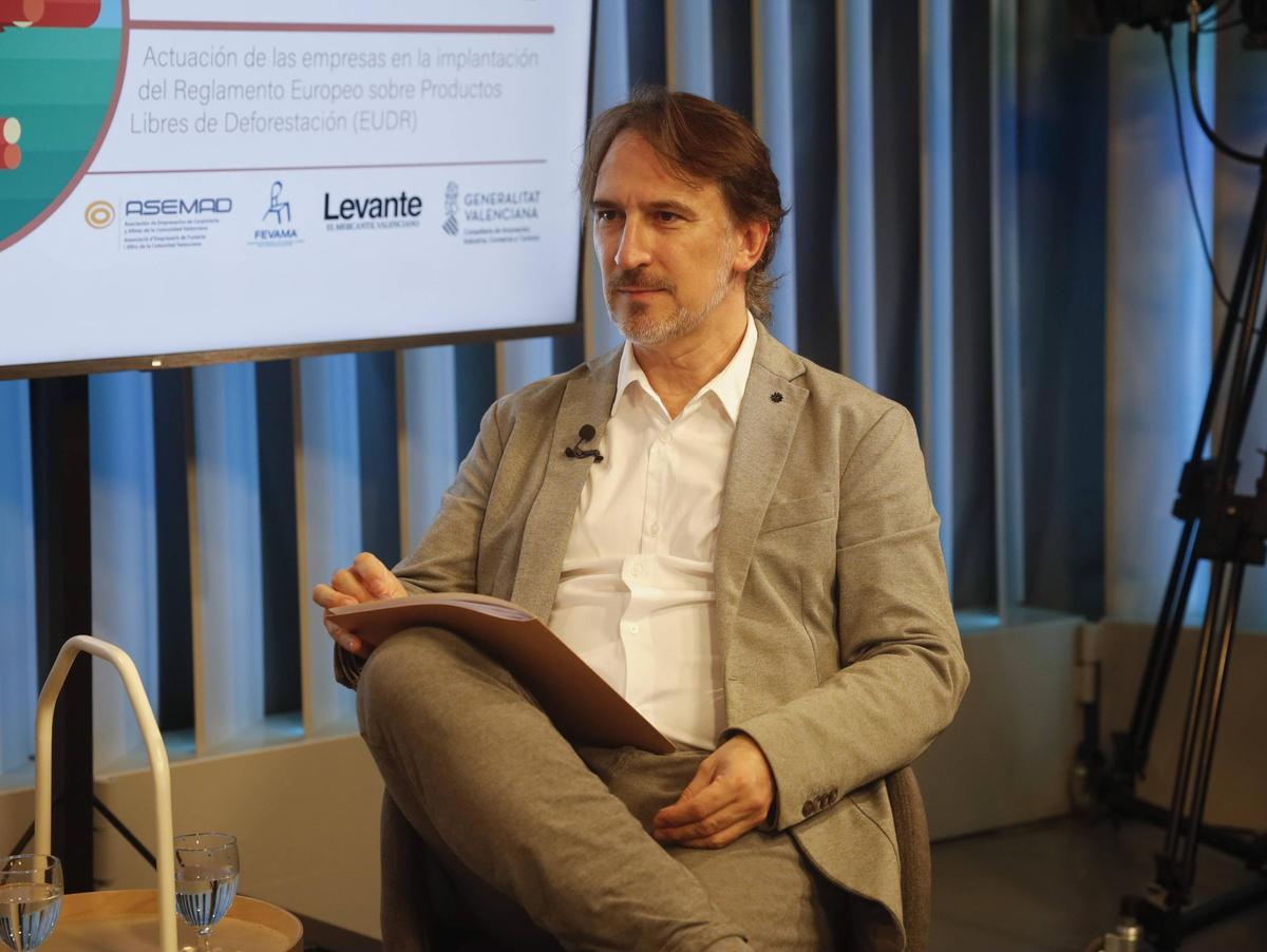 Vicente Sales, subdirector de Aidimme y presidente de la Plataforma Tecnológica Forestal Española.