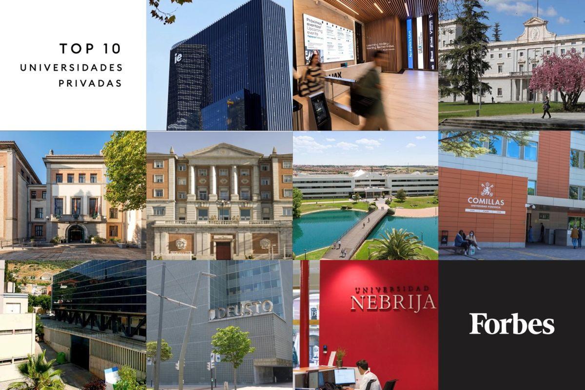 Forbes reconoce a IE University, la Universidad Alfonso X el Sabio y la Universidad de Navarra como las privadas más valoradas por las empresas.