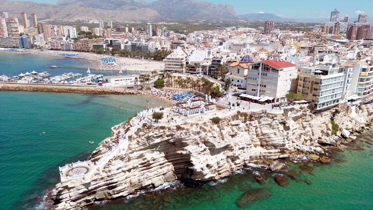 El Castell de Benidorm, uno de los espacios incluidos en las fichas patrimoniales.