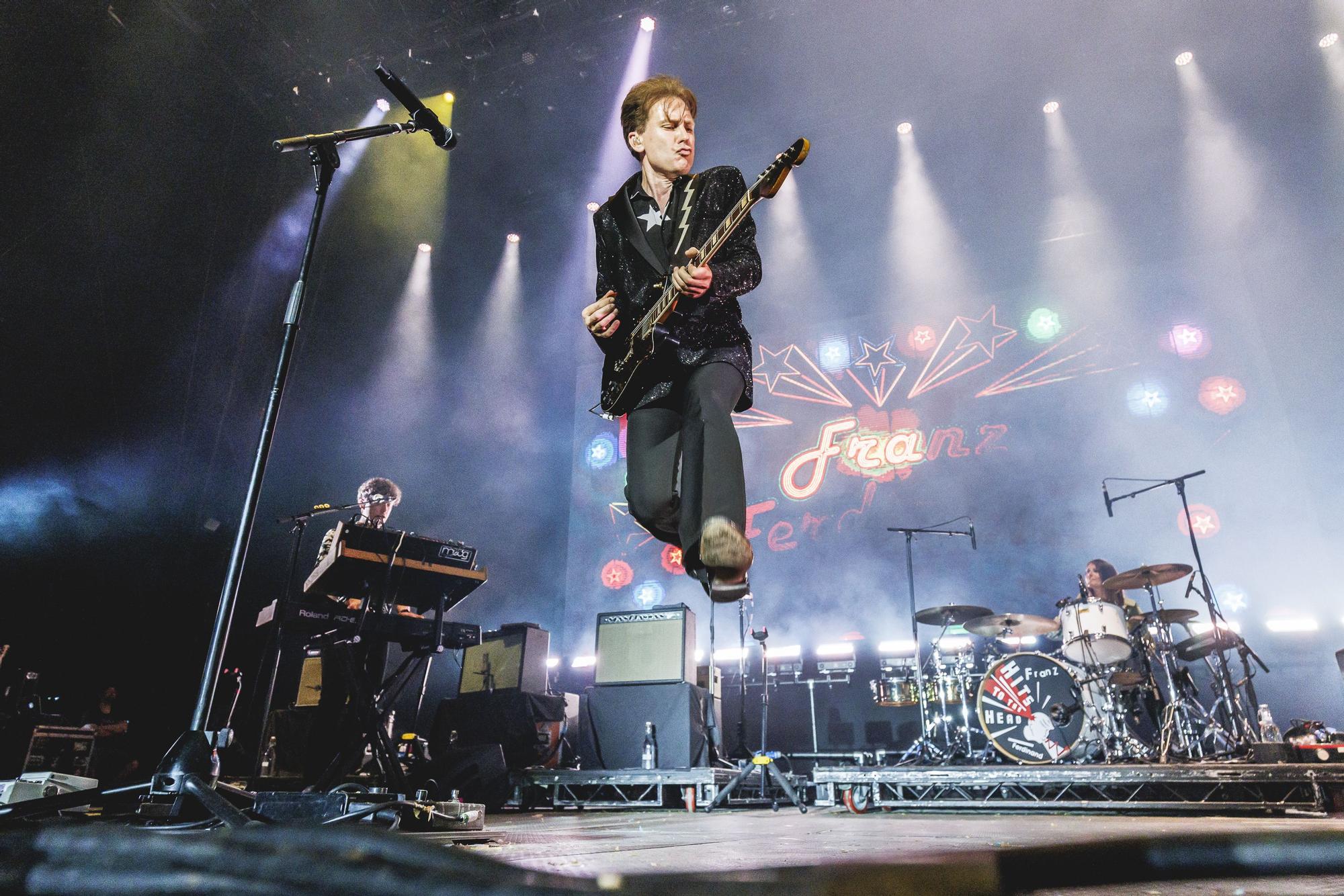 Franz Ferdinand, en pleno show