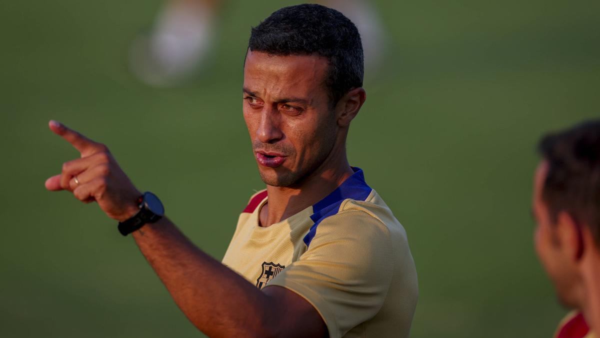 Thiago Alcántara en la pretemporada del Barça en Estados Unidos