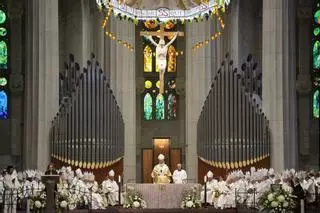 Lleó XIV diu que la Sagrada Família és un "signe d’unitat i concòrdia" i "un far obert al Mediterrani"