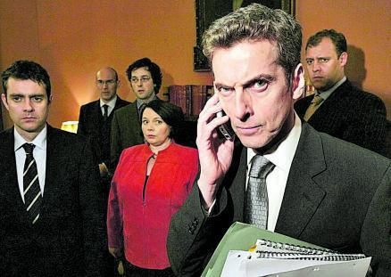 Peter Capaldi, en una imagen promocional de ‘The thick of it’, mirada satírica al Gobierno británico a cargo de Armando Iannucci.