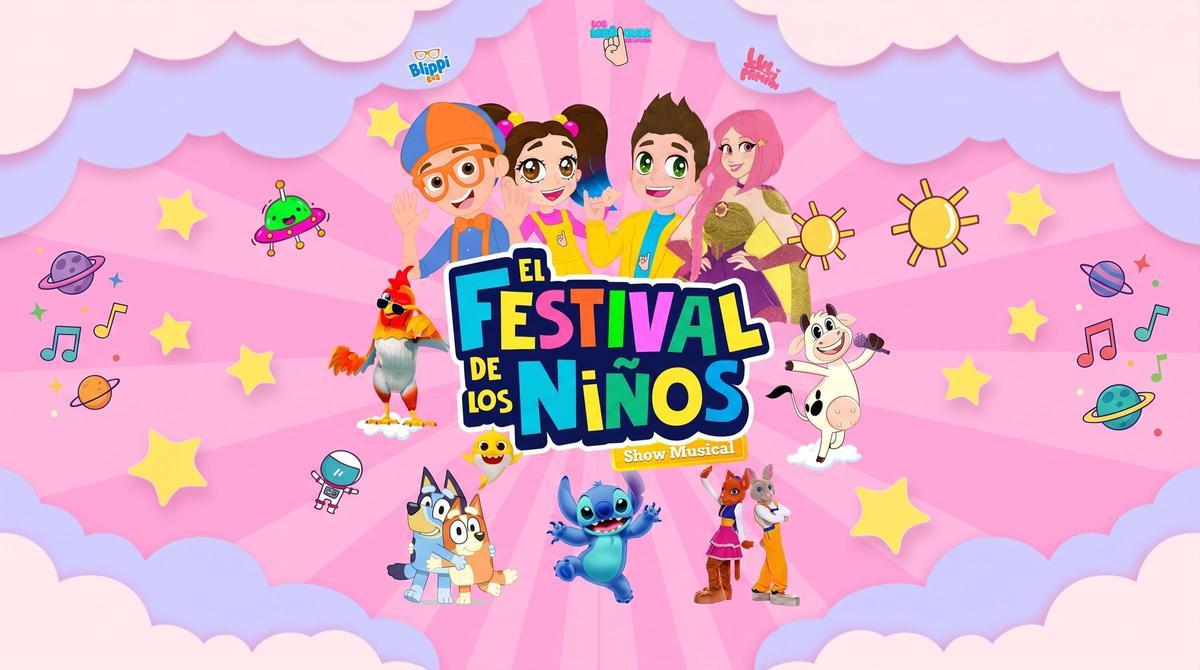 Cartel promocional de "El Festival de los Niños"