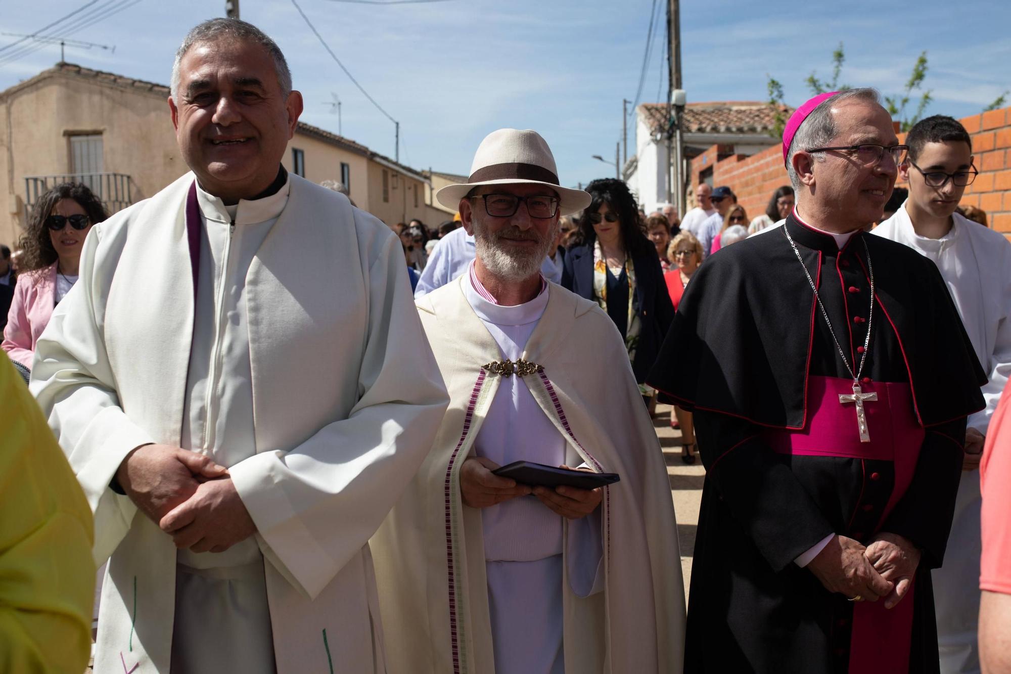 GALERÍA | Histórico traslado de la Virgen del Templo en Pajares de la Lampreana