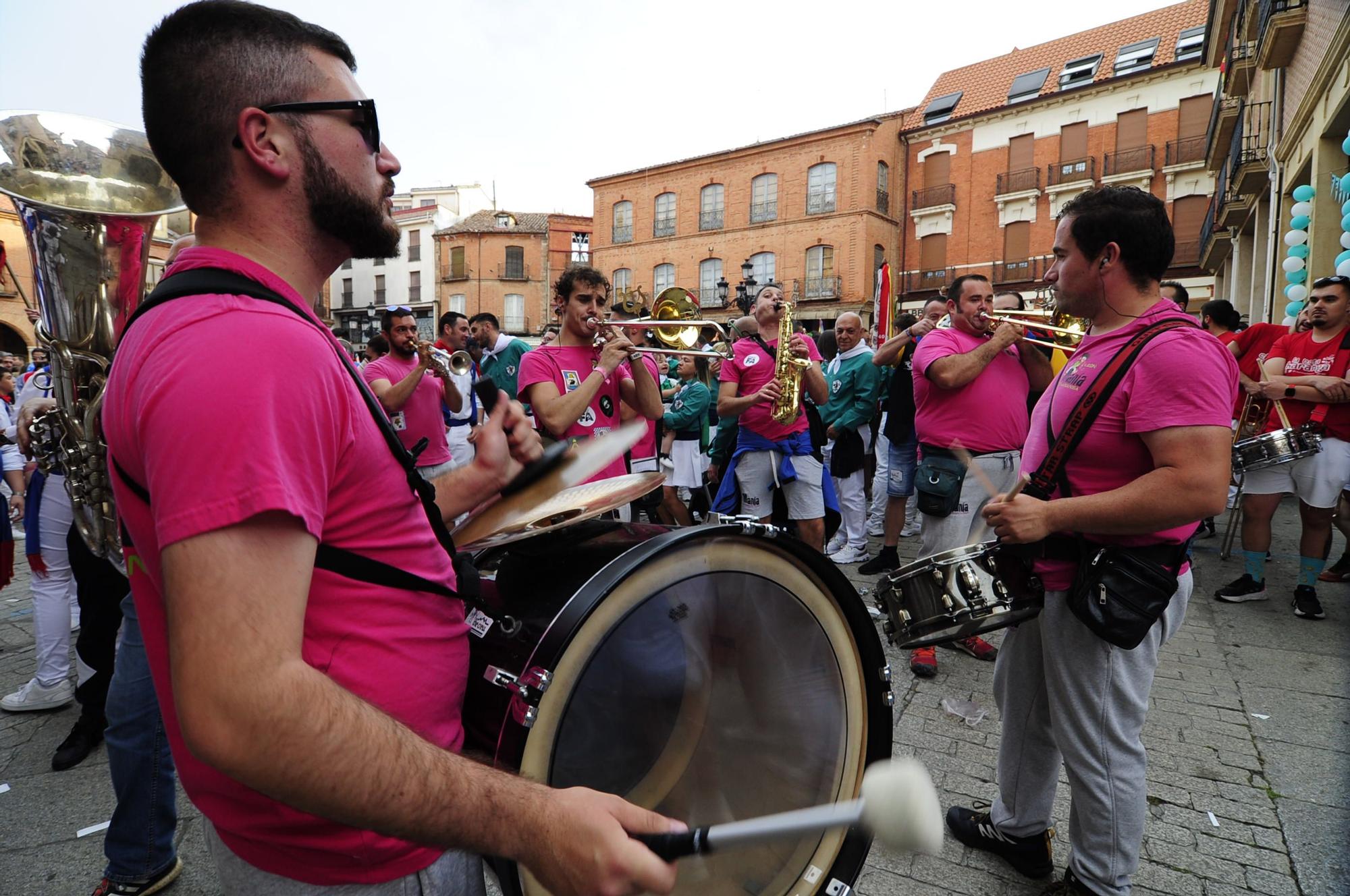 El chupinazo de Rencoroso: Así ha estado la Plaza Mayor de Benavente