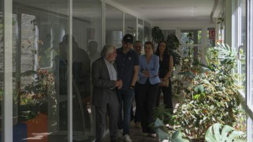 Visita al centro. | Roi Cruz