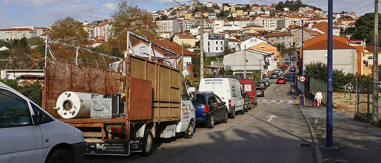 La Policía recuperó un casquillo y una mascarilla en la inspección en la zona de Santa Cristina.