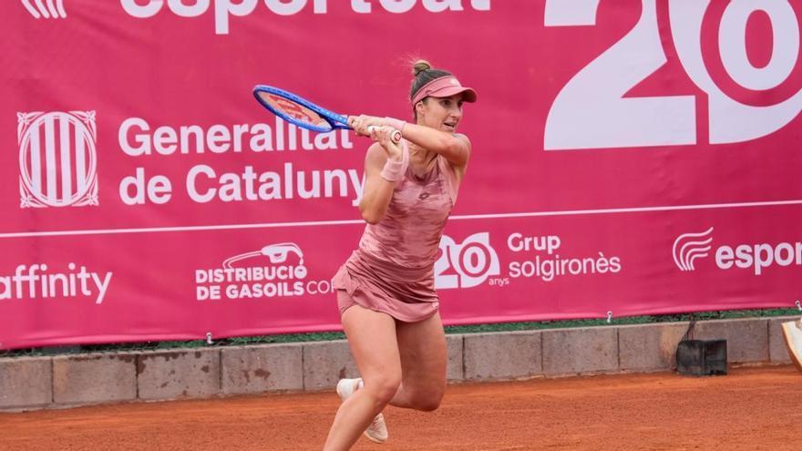 Marina Bassols avança amb pas ferm al Catalonia Open Solgironès