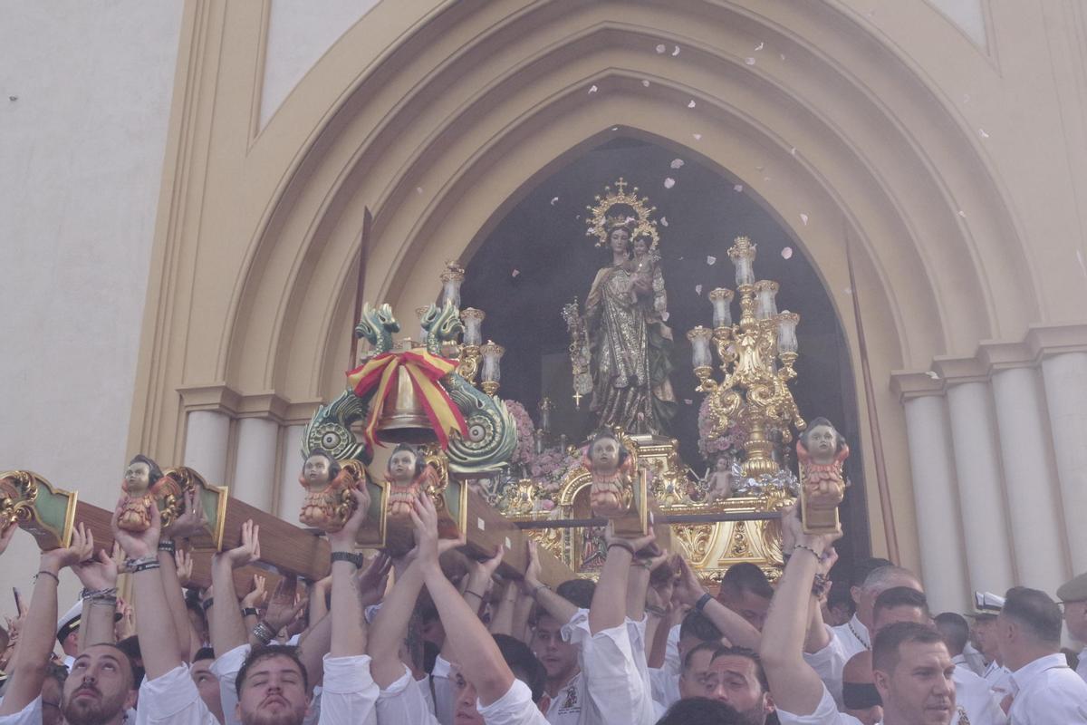 Las mejores imágenes de la procesión de Nuestra Señora del Carmen de Huelin Las mejores imágenes de la procesión de Nuestra Señora del Carmen de Huelin