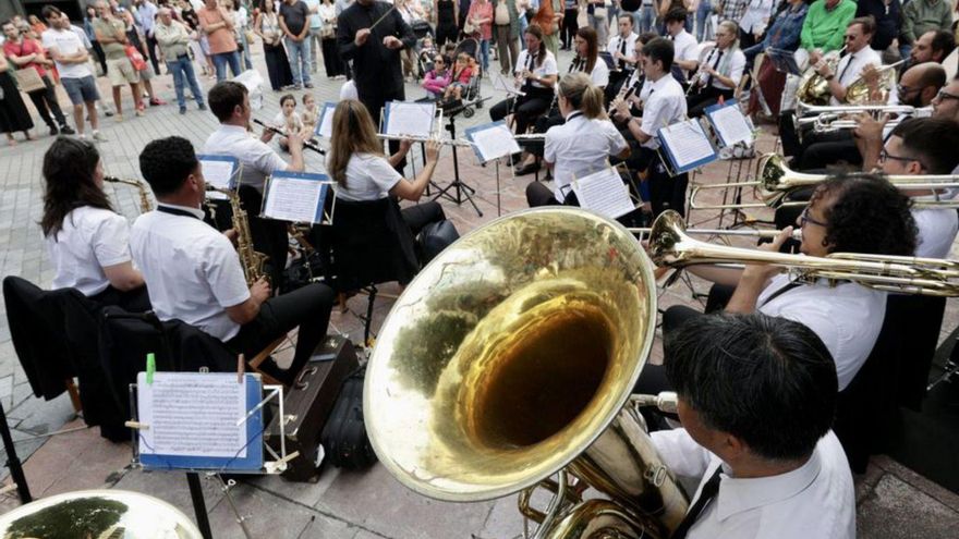 La Banda de Música, en plena calle | IRMA COLÍN