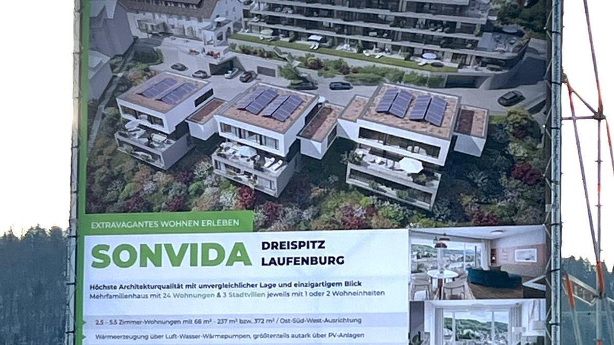 Bauprojekt "Son Vida" in Laufenburg.