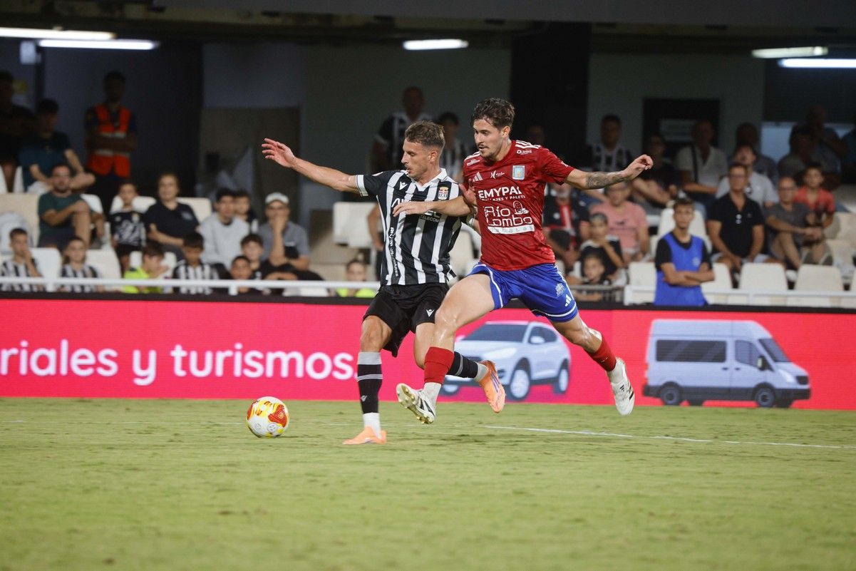 La victoria del FC Cartagena sobre el Tarazona, en imágenes