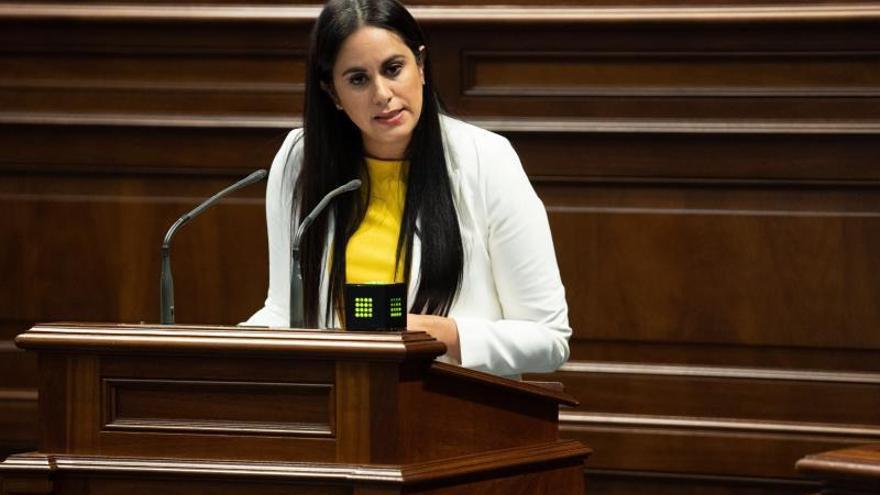 La Mesa del Parlamento respalda la petición de Vidina Espino para seguir como portavoz del Grupo Mixto