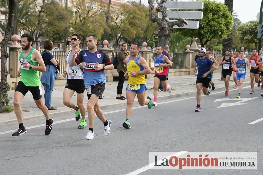 Media Maratón de Murcia: paso por la Avenida del Infante