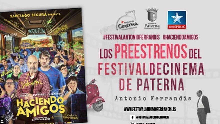 El Festival de Cine de Paterna acoge el preestreno de la comedia veraniega “Haciendo amigos”
