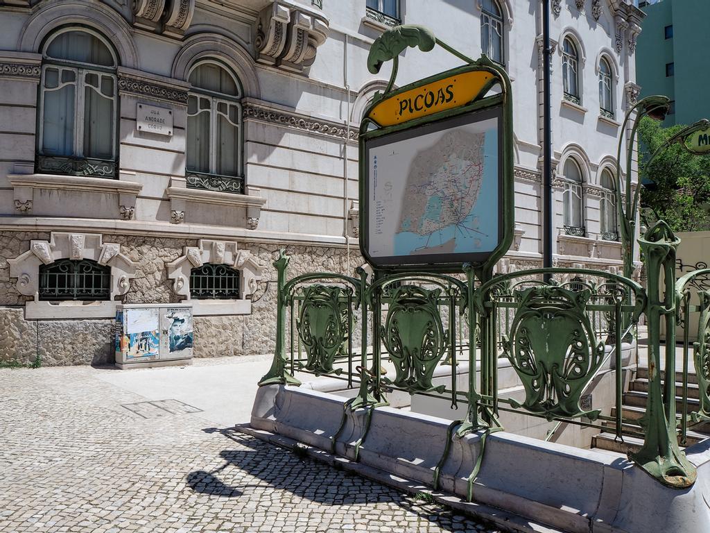 Hay paradas de metro famosas como la de Picoas... y otras más desconocidas, pero preciosas.