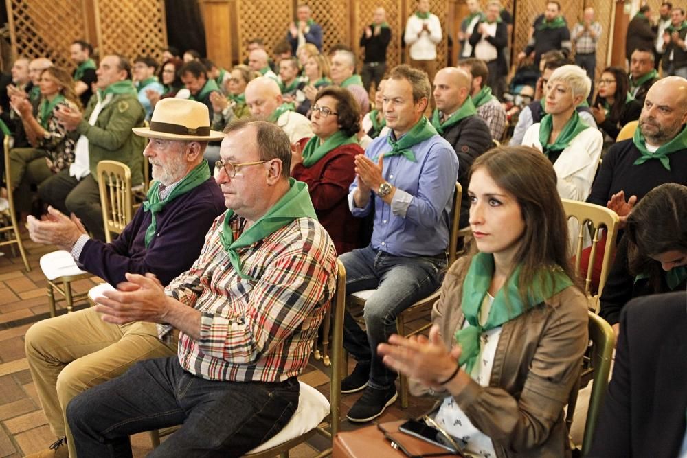 Gala de entrega de premios de "Gijón de sidra" en el Llagar de Castiello