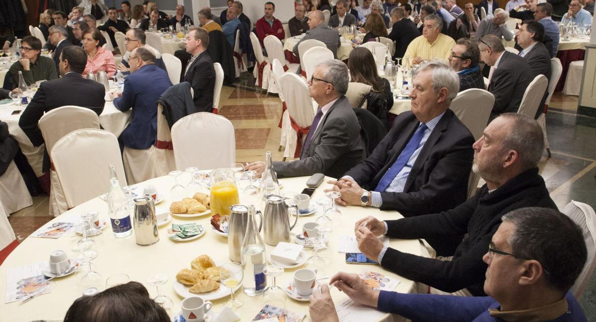 Empresarios asistentes a una Jornada de Zamora 10. | LOZ
