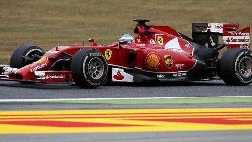 Fernando Alonso, el pasado mes de mayo en Montmeló.