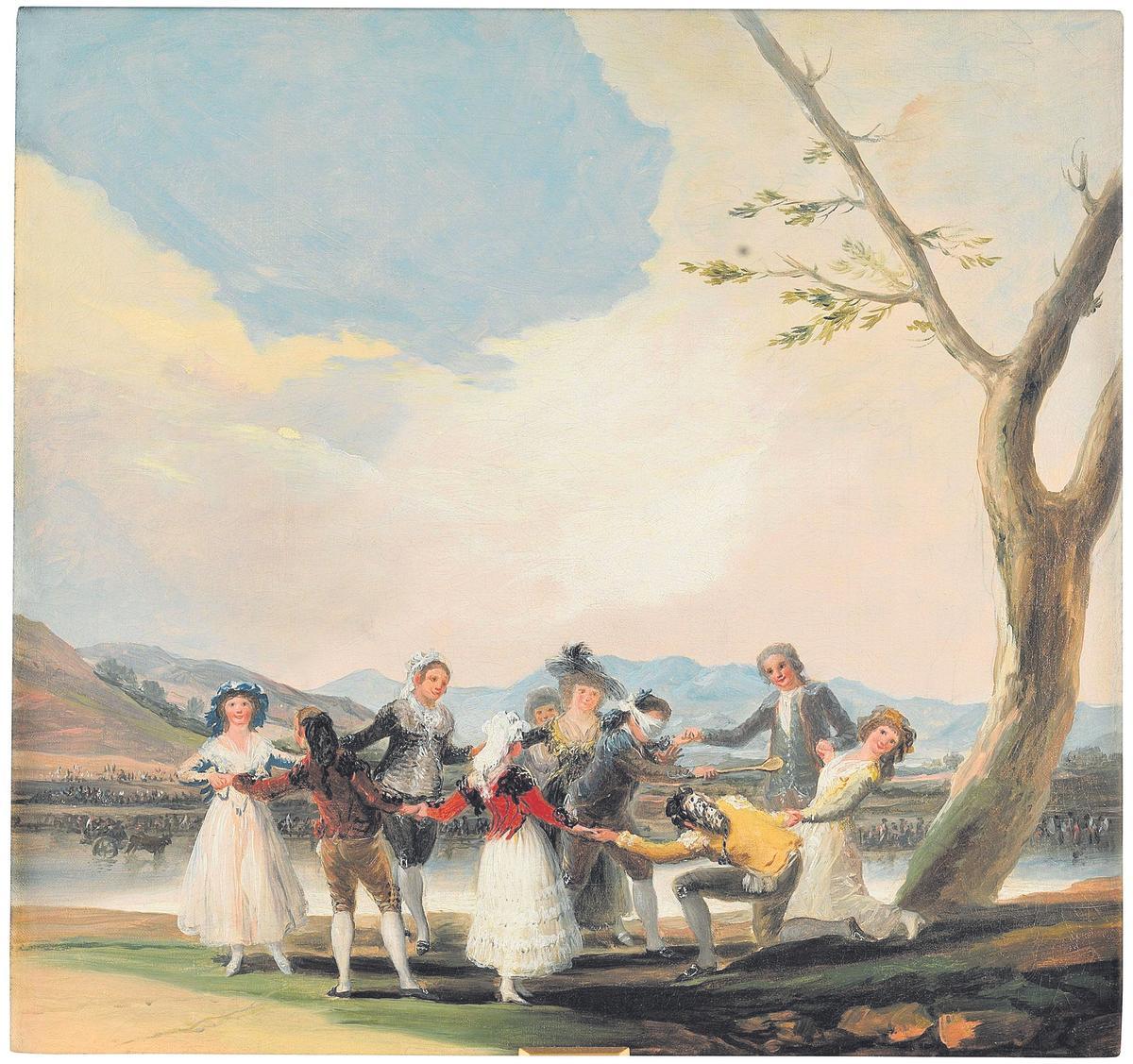 Imagen La gallina ciegaboceto