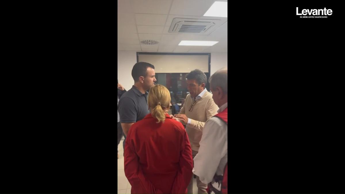 Las imágenes inéditas del Cecopi del 29-O grabadas por el asesor de Salomé Pradas