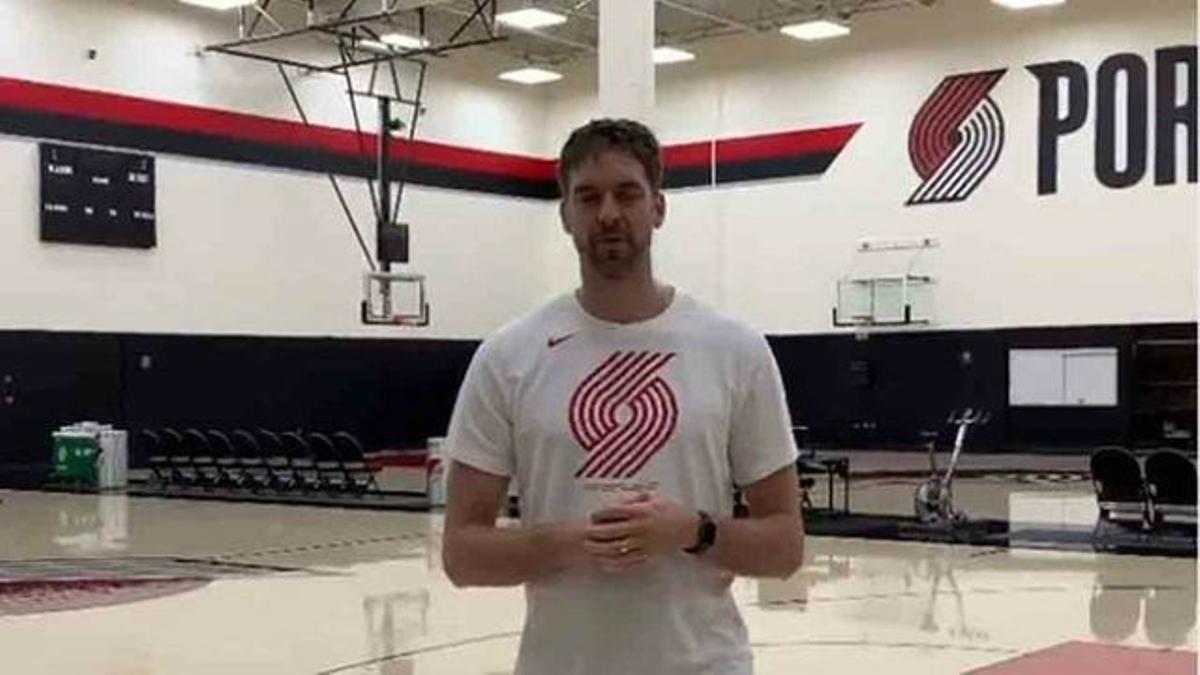 Pau Gasol acuerda con los Blazers la rescisión de su contrato