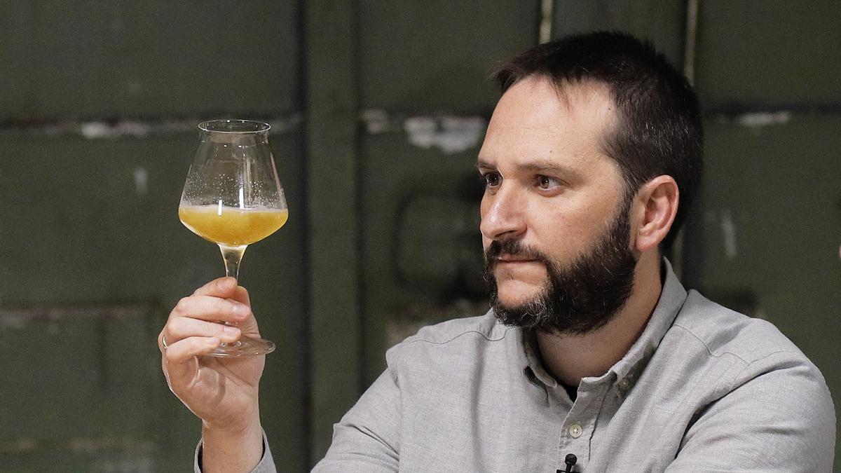 Javier Omán se ha traído una medalla de oro con su Bachiella Milk Stout.