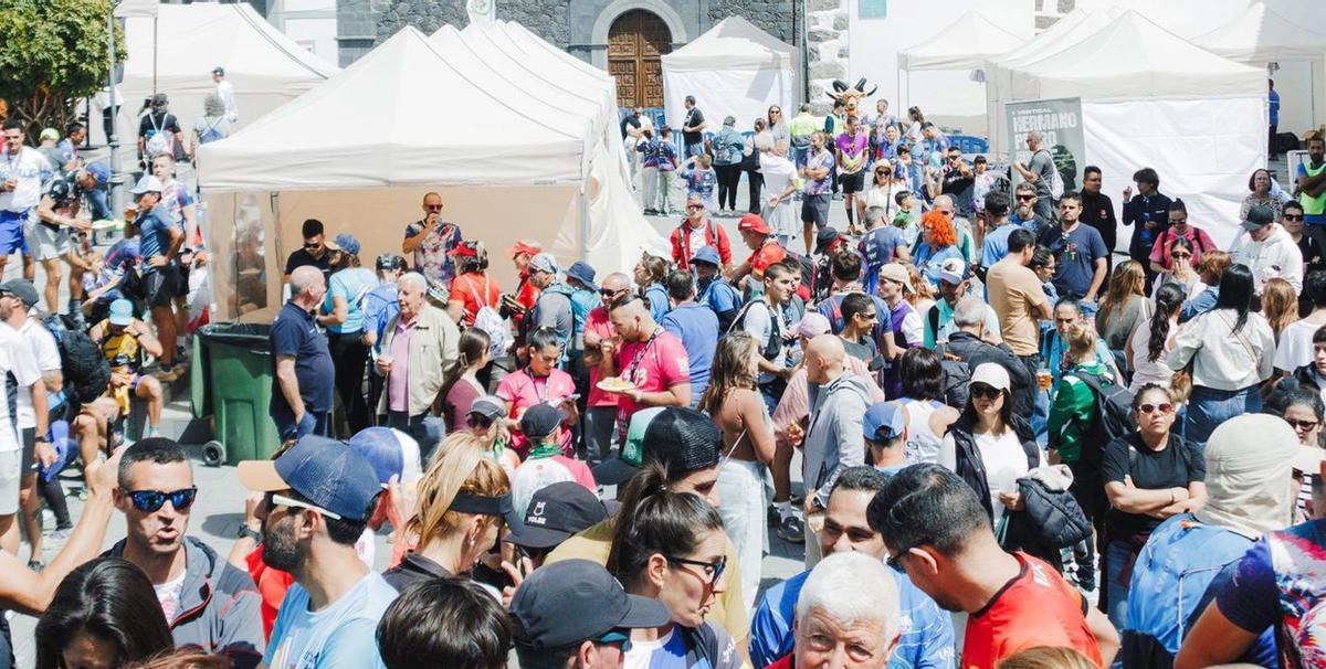 Ambiente vivido en el Trail Fuentealta Vilaflor. | EL DÍA