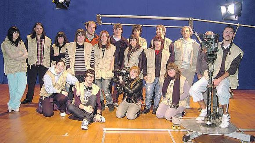 Los alumnos del Centro de Imagen y Sonido de Noreña producen dos cortometrajes