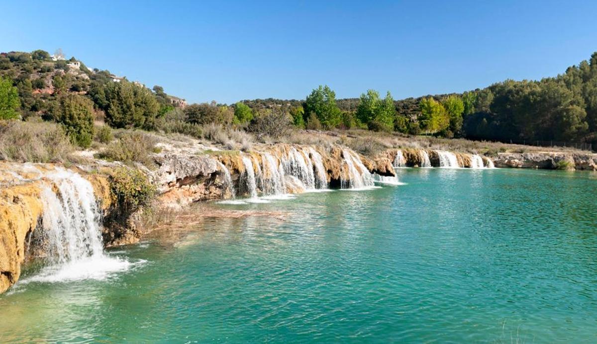 El Parque Natural de las Lagunas de Ruidera está entre las provincias de Ciudad Real y Albacete