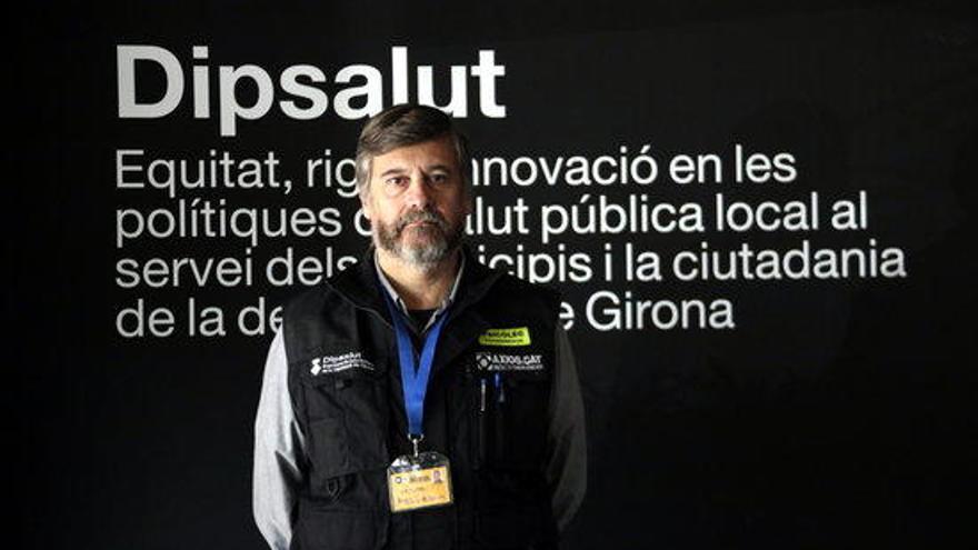 El coordinador del Servei d&#039;Emergències Psicològiques del Dipsalut, Jordi Frau.