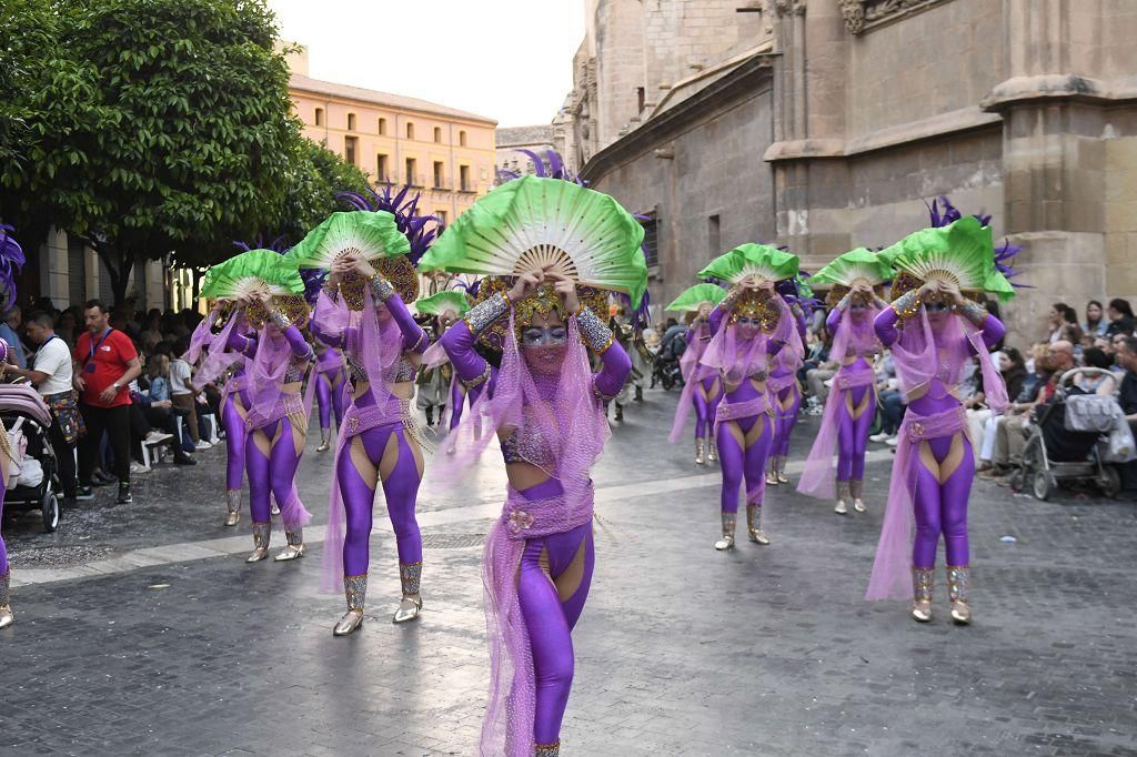 Las mejores imágenes del desfile de la llegada de la Sardina a Murcia