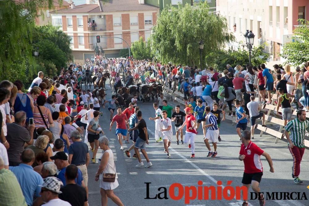 Segundo encierro Fiestas de Moratalla