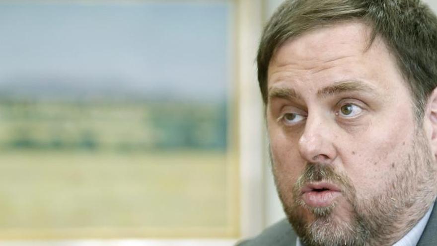 El vicepresident del Govern i conseller d&#039;Economia, el republicà Oriol Junqueras.