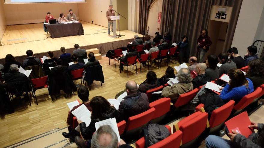 L&#039;assemblea de Guanyem Figueres als Caputxins.