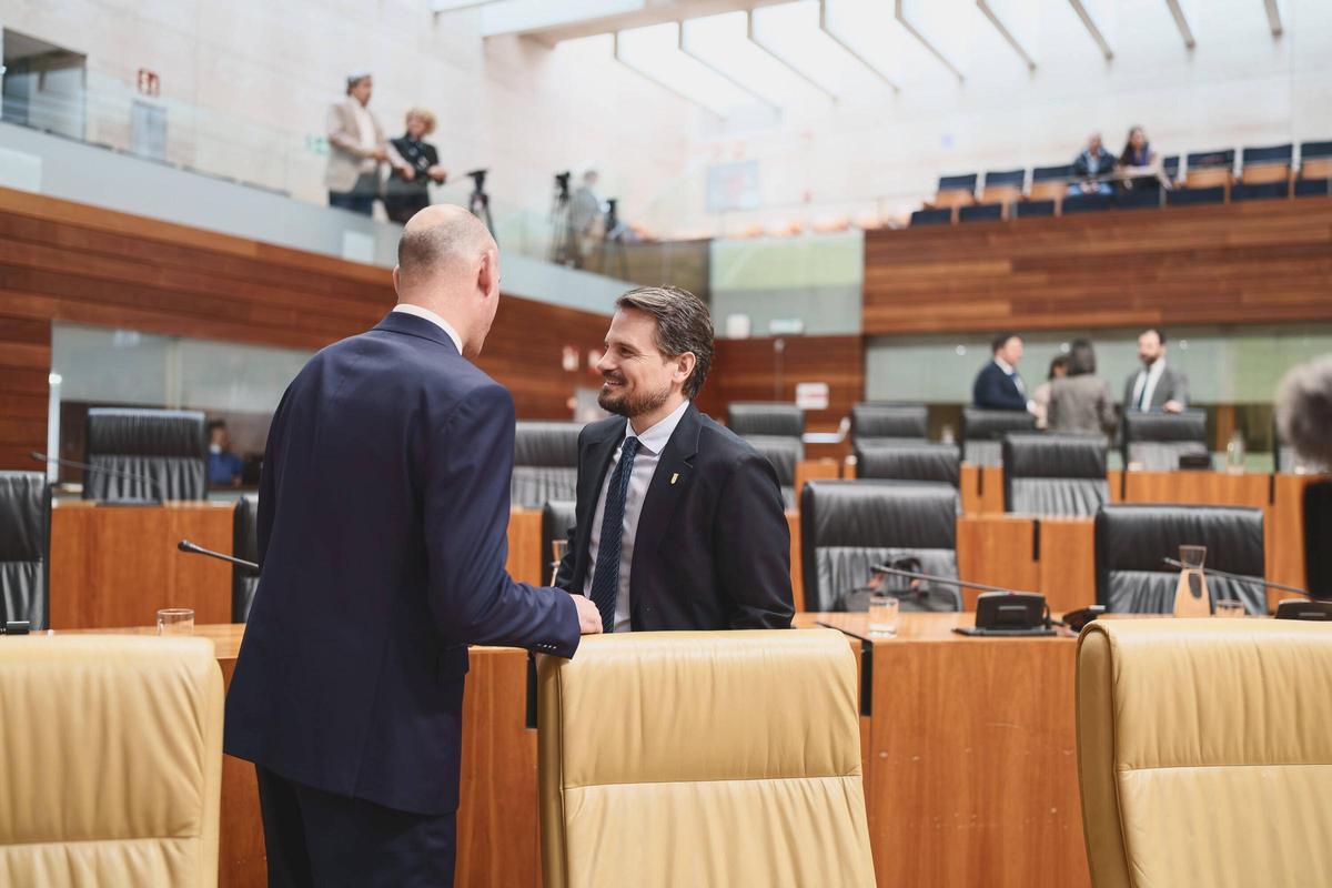 Fotogalería | El pleno de la Asamblea de Extremadura en imágenes