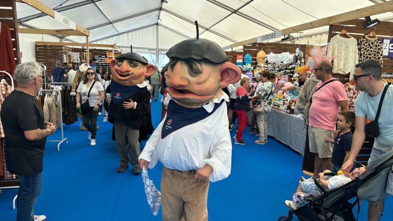 La Festa do Marisco de O Grove, esta mañana.