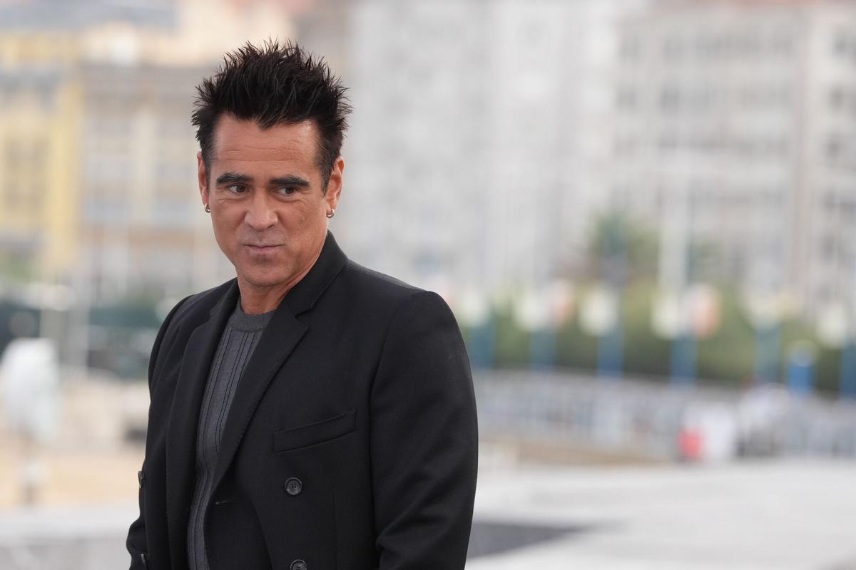 El actor irlandés Colin Farrell, en la presentación de ‘Ballad of a Small Player' en el Festival de Cine de San Sebastián, este 25 de septiembre de 2025,