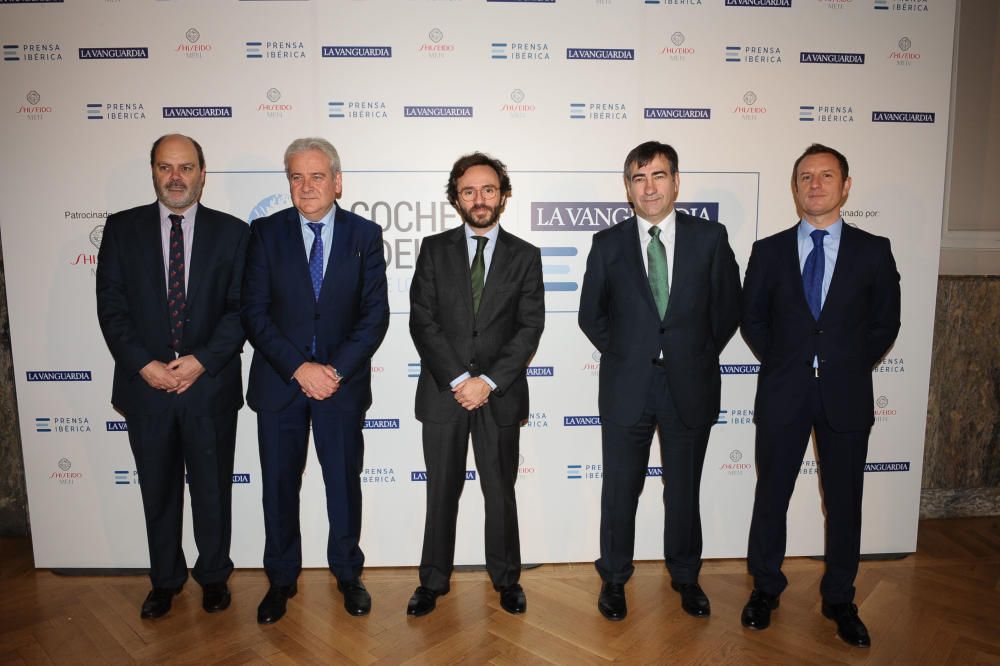 Jaime Abella, Eduardo Suárez, Aitor Moll, Luis Andreu y Juan Ramón Rodríguez.