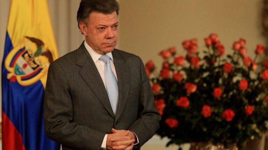 Santos afirma que un acuerdo de paz cerraría &quot;con broche de oro&quot; su mandato