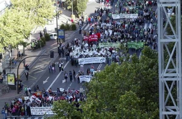 Jornada de movilizaciones y manifestaciones por la educación pública